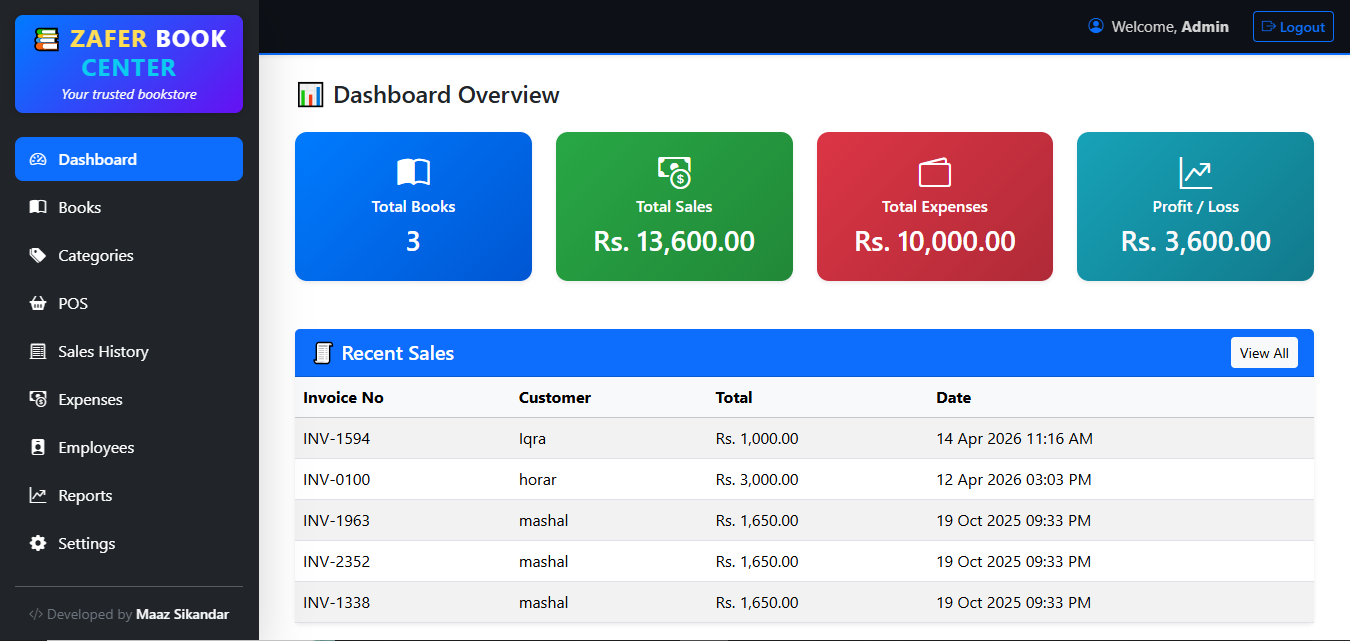 Book Seller Management System